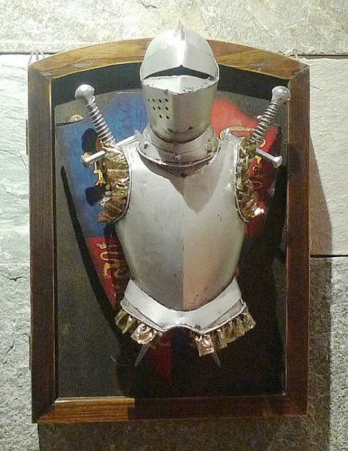 中世騎士 鎧・装飾 キーボックス インテリア: 中世ヨーロッパ騎士・鎧